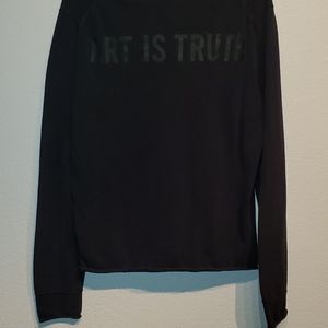 Zadig 'Art is Truth' Cotton Longsleeve